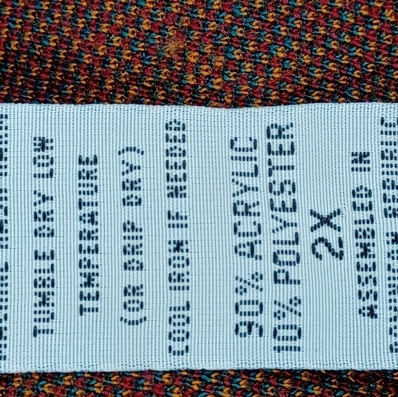 C. D. Daniels women's long sleeve geo print button front cardigan pockets 2x b30 - Picture 4 of 11